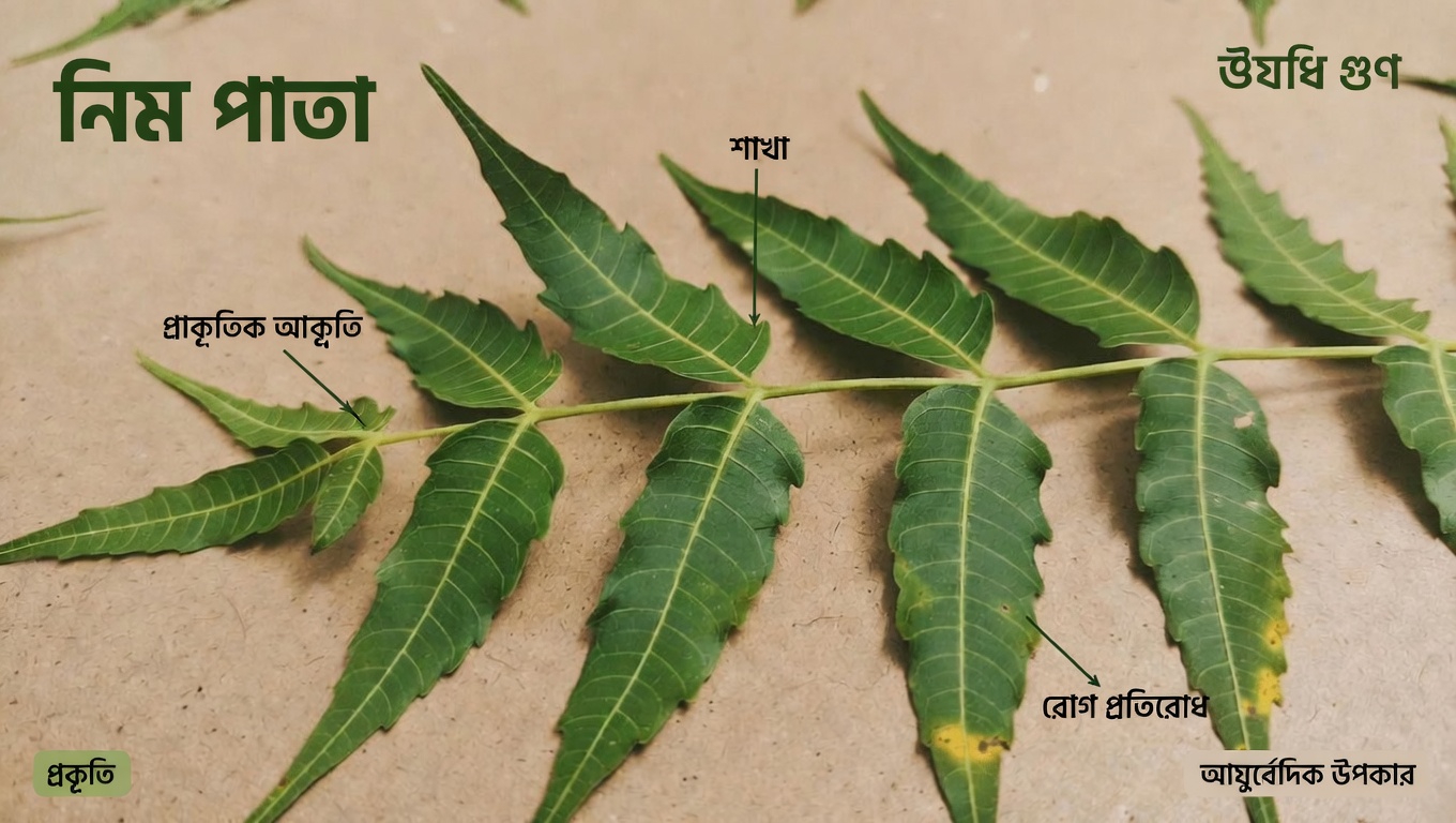 নিমপাতা: ঐতিহ্যবাহী ব্যবহার ও সম্ভাব্য সুস্থতা-সহায়তা অন্বেষণ