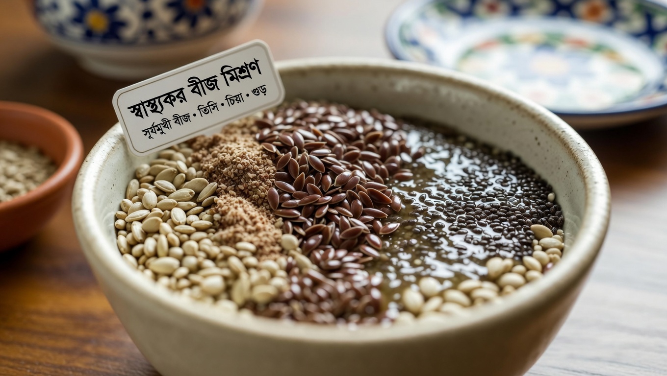 ভালো স্বাস্থ্যের জন্য আপনার দৈনন্দিন খাদ্যতালিকায় যোগ করতে পারেন এমন ৬টি পুষ্টিসমৃদ্ধ বীজ