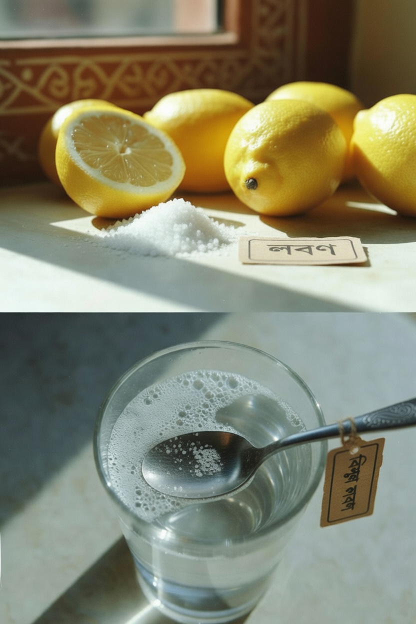 বেকিং সোডা এবং লেবুর পানি আসলে কী?