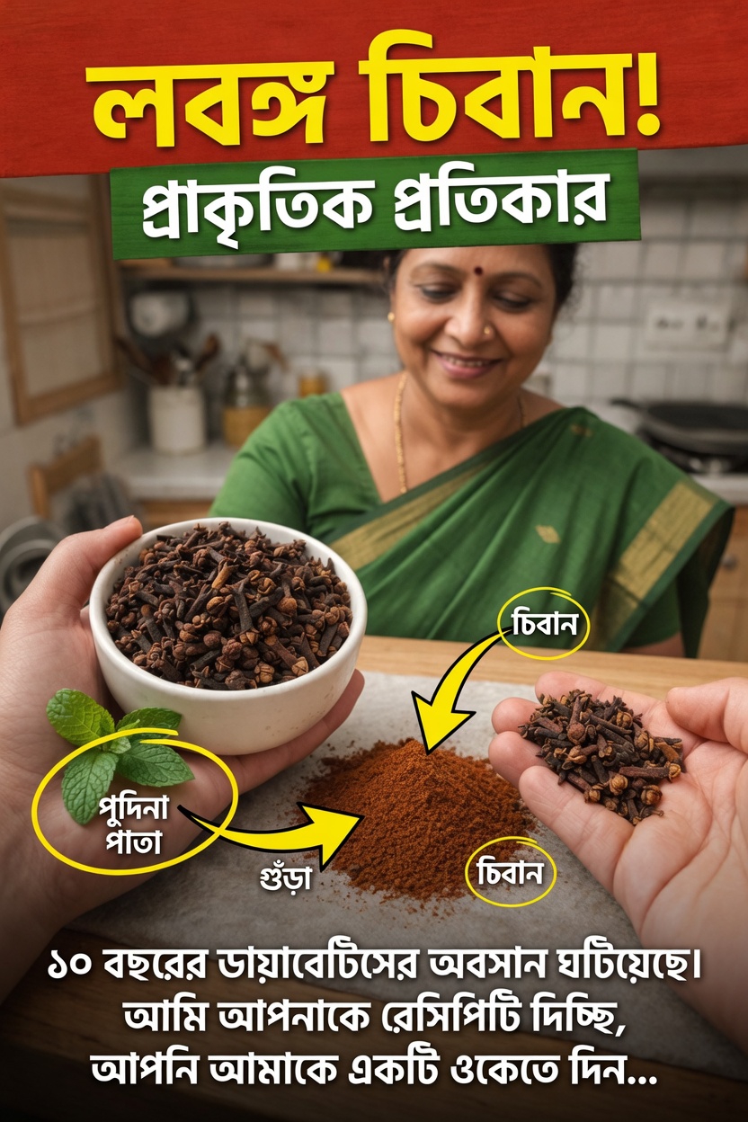 প্রতিদিন মাত্র ২টি লবঙ্গ চিবান — কী ঘটে তা দেখে আপনি অবাক হয়ে যাবেন