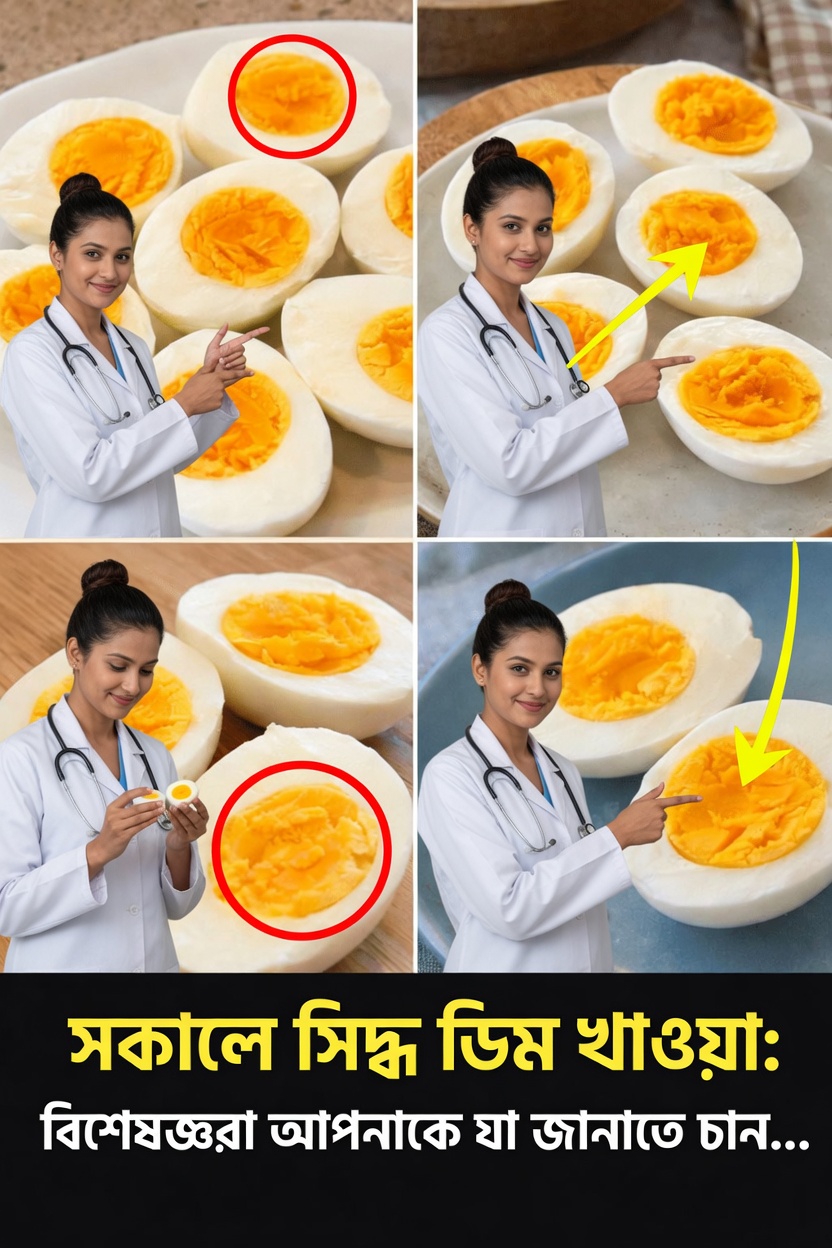 প্রতিদিন সকালে নাশতায় সেদ্ধ ডিম খাওয়া সম্পর্কে ডাক্তার ও পুষ্টি বিশেষজ্ঞরা কী বলেন