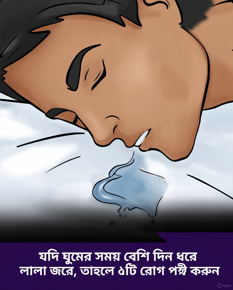 আপনি যদি ঘুমানোর সময় লালা ঝরান, তাহলে এটি আপনার মস্তিষ্ক ও ঘুমের মান সম্পর্কে আসলে কী বোঝায়