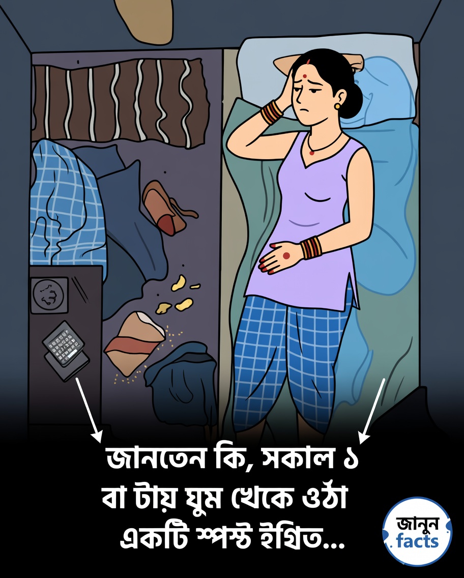 রাত ৩টা থেকে ৪টার মধ্যে ঘুম ভেঙে যাওয়া আপনার ভাবনার চেয়েও বেশি কেন ঘটে: বিজ্ঞান ও সুস্থতা বিশেষজ্ঞরা যা বলেন