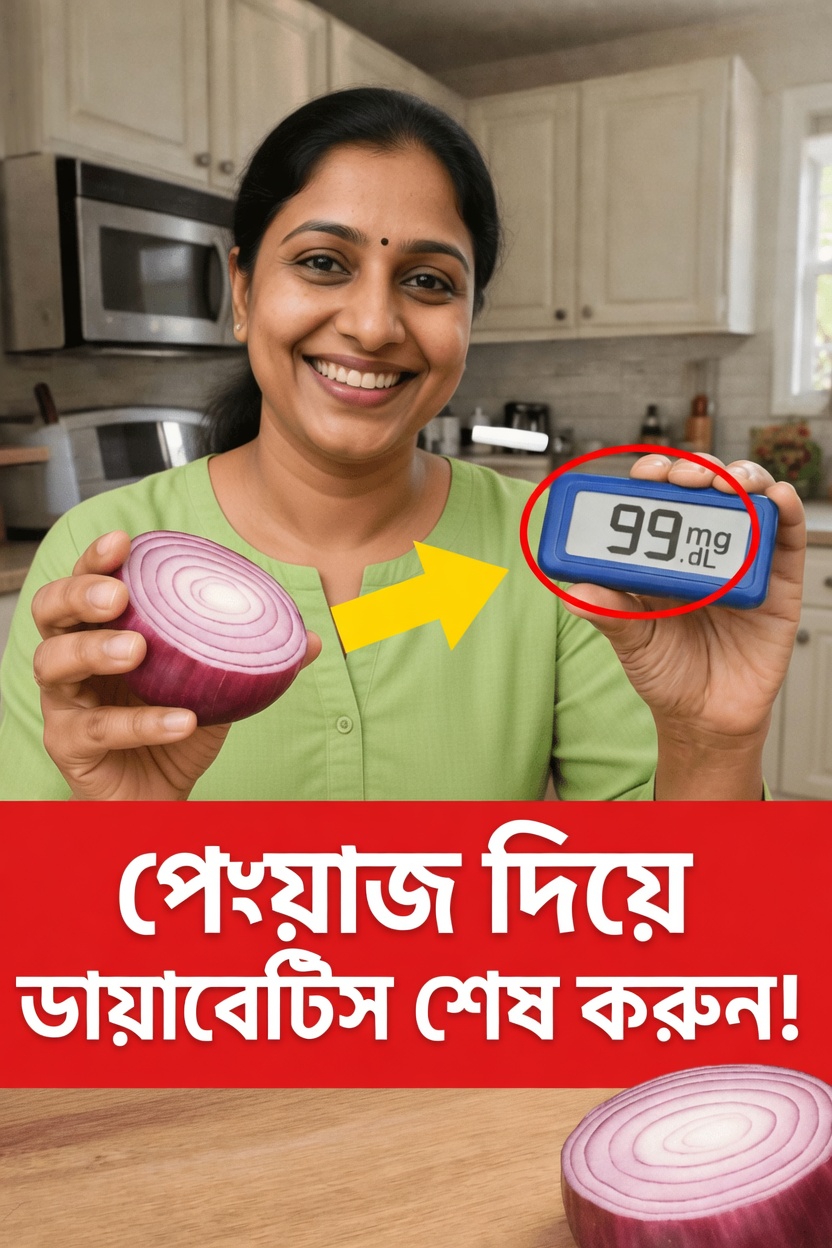 লাল পেঁয়াজ ও রক্তে শর্করা: রান্নাঘরের এমন একটি অভ্যাস যা অনেক বয়স্ক মানুষ উপেক্ষা করেন?