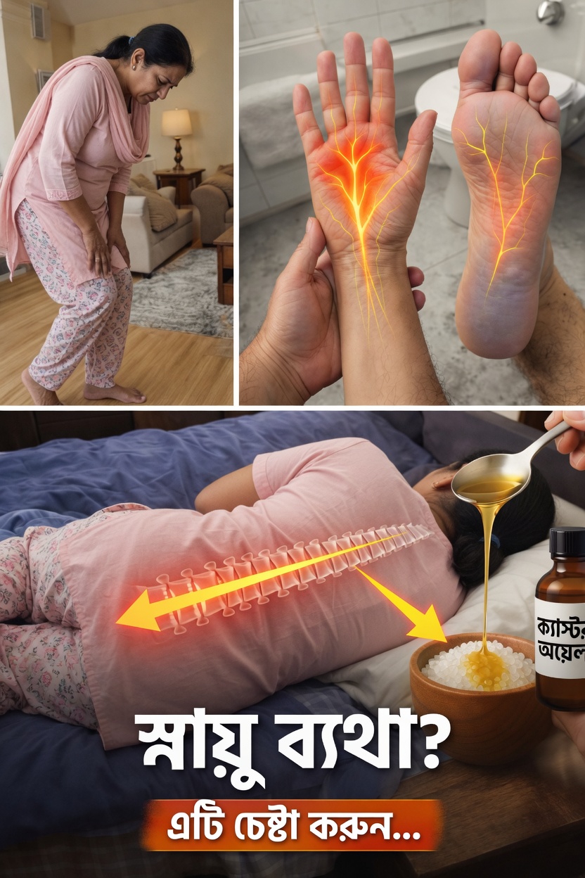 ক্যাস্টর অয়েলের ২ ফোঁটা ও মধু কি ৫০-এর পর নারীদের সাহায্য করতে পারে?