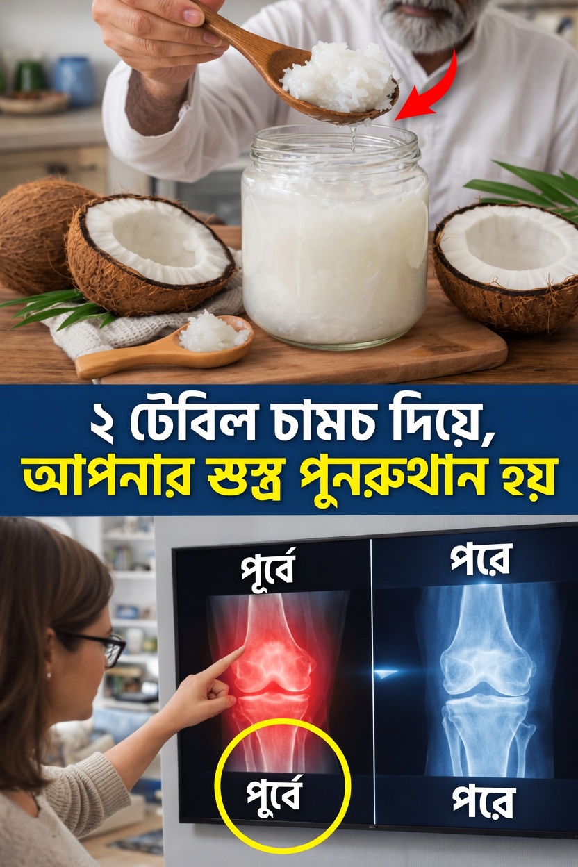 নারকেল তেল ও জয়েন্টের স্বাস্থ্য: জানার মতো একটি সহজ রান্নাঘরের অভ্যাস?