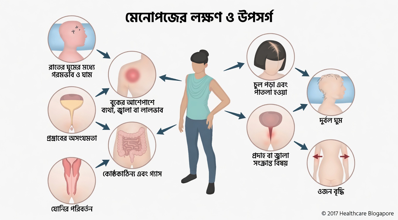 মেনোপজের ৯টি উপসর্গ যেগুলো অনেক নারী উপেক্ষা করেন এবং সেগুলো কমাতে সহায়ক দৈনন্দিন অভ্যাসগুলো