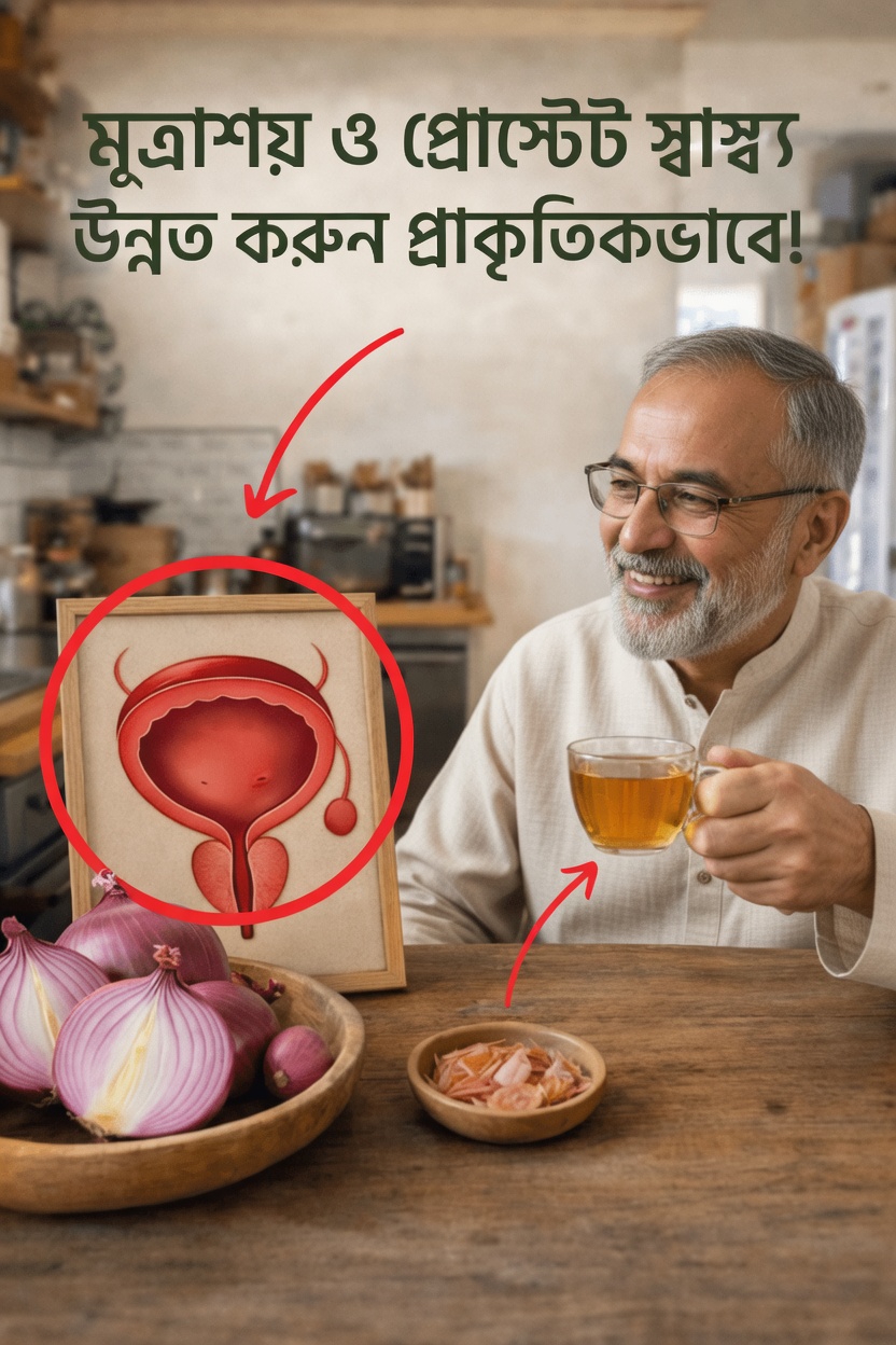 একটি সহজ লাল পেঁয়াজের রেসিপি দিয়ে ঘরে বসে প্রাকৃতিকভাবে আপনার মূত্রাশয় ও প্রোস্টেটের স্বাস্থ্য কীভাবে সমর্থন করবেন