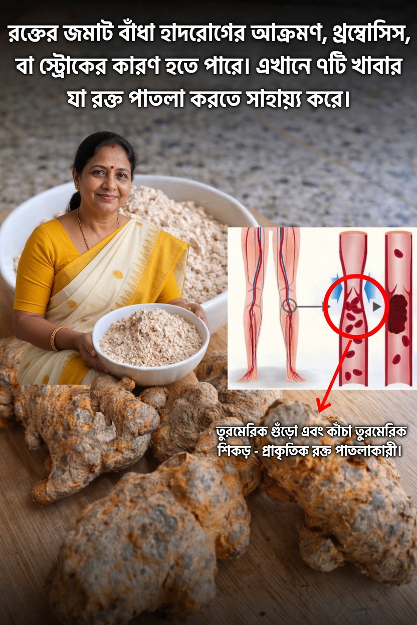 ৭টি খাবার যা প্রাকৃতিকভাবে সুস্থ রক্তপ্রবাহ ও রক্তসঞ্চালনকে সমর্থন করতে পারে