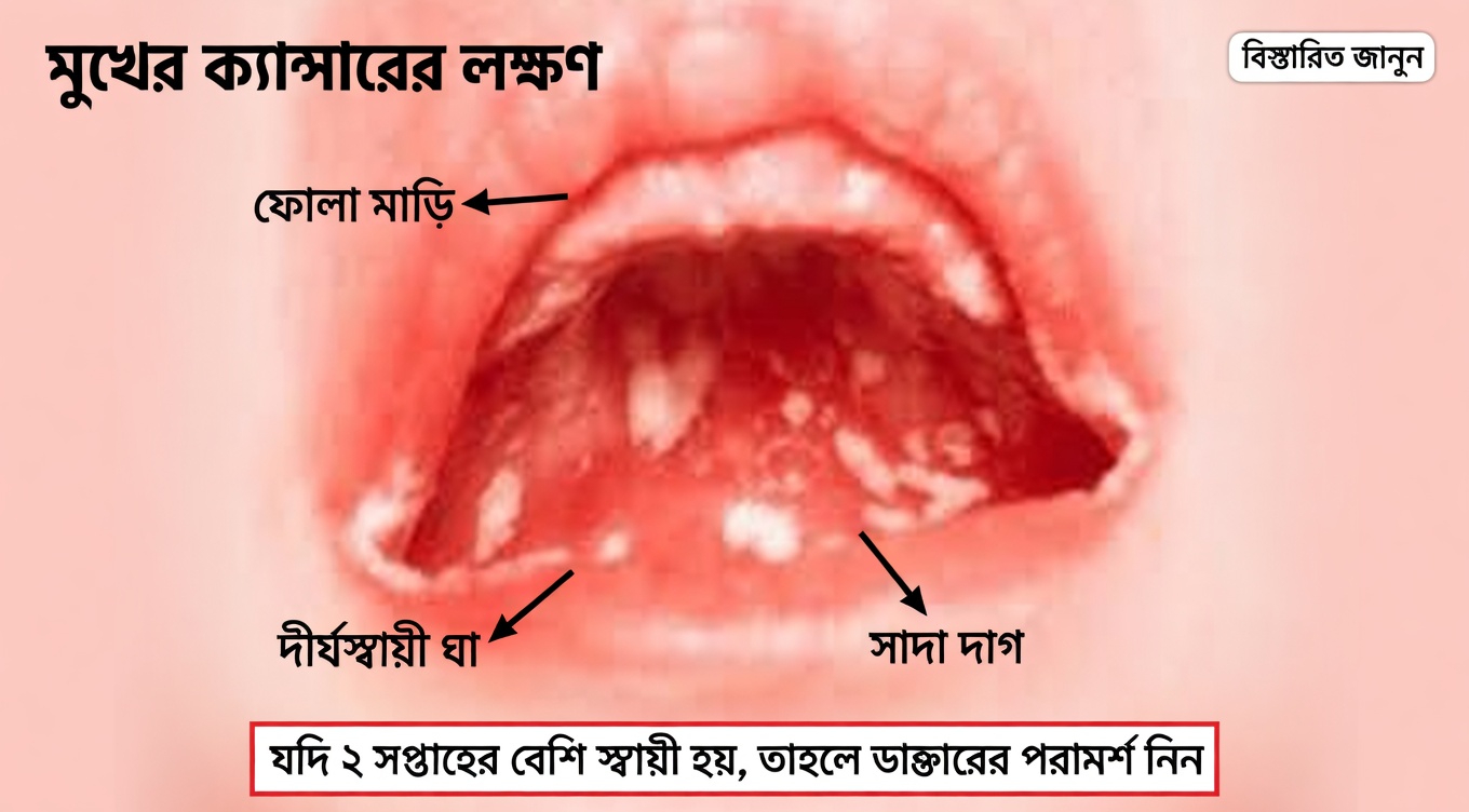 আপনার মুখের ভেতরের সাদা দানাগুলোর অর্থ কী হতে পারে এবং প্রতিদিনের কোন অভ্যাসগুলো চেষ্টা করা যেতে পারে তা জানুন