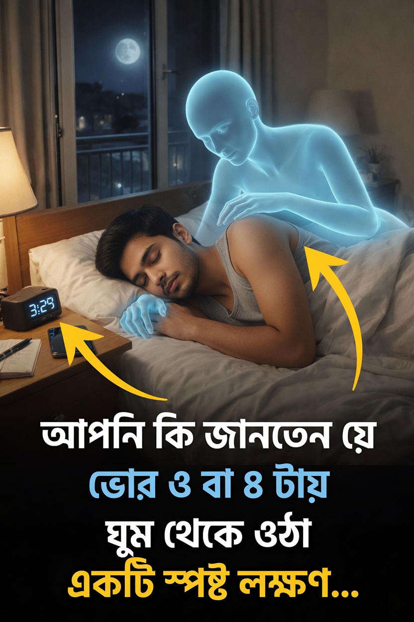 আপনি কেন প্রায়ই রাত ৩টা থেকে ৪টার মধ্যে জেগে ওঠেন? সাধারণ কারণগুলো এবং আরও ভালো ঘুমের সহজ উপায়গুলো বোঝা