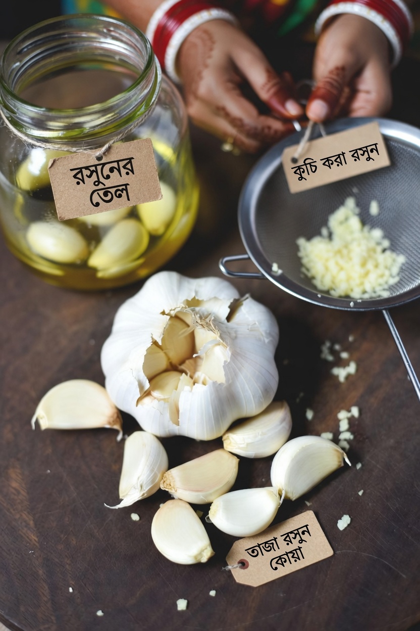 বাড়িতে রসুন ও লবঙ্গ ব্যবহার করার সহজ উপায় আবিষ্কার করুন, যা পায়ের আরাম ও রক্তসঞ্চালন সমর্থনে সহায়ক