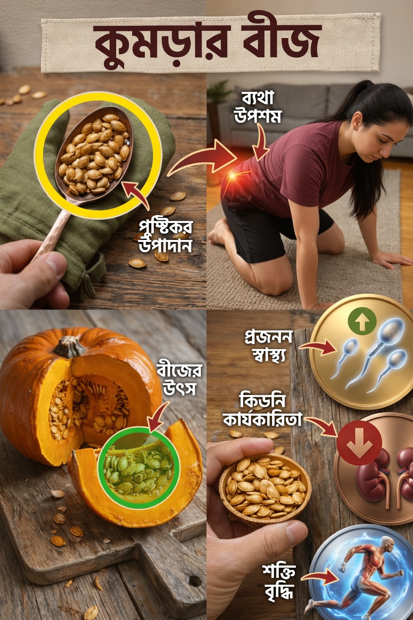 প্রতিদিন কুমড়োর বীজ খেলে আপনার শরীরে কী ঘটে তা জেনে নিন
