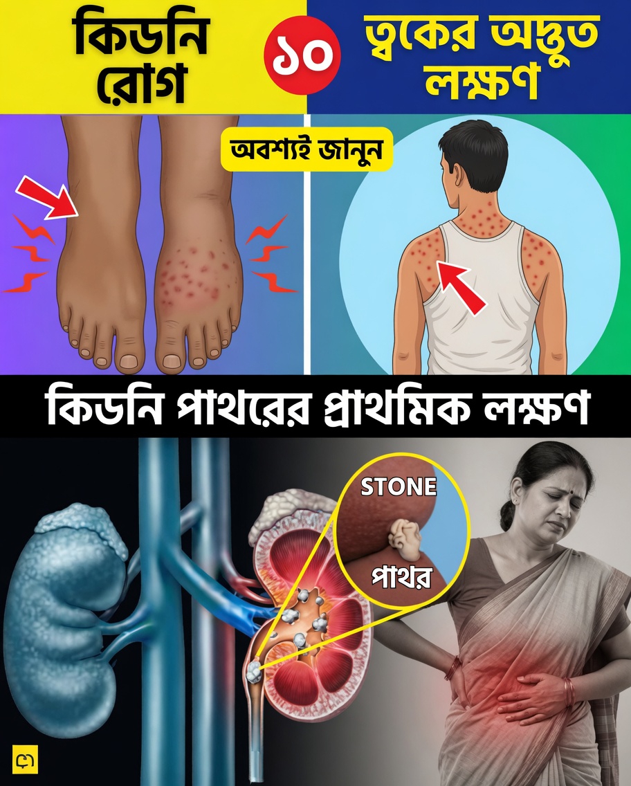 আপনার কিডনি সমস্যায় ভুগছে কি না—যে ১৫টি প্রাথমিক সতর্কতামূলক লক্ষণের দিকে আপনার নজর দেওয়া উচিত