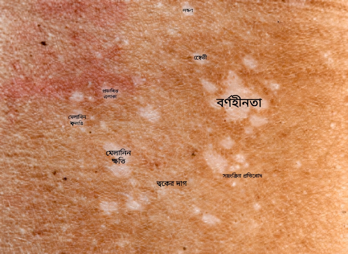 ত্বকে এই ছোট সাদা দাগগুলো কী?