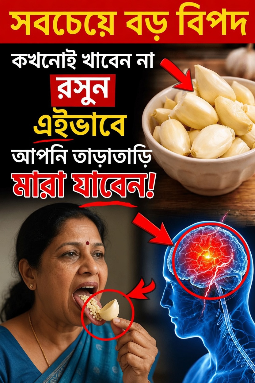 কেন রসুন ৫০ বছরের বেশি বয়সী প্রাপ্তবয়স্কদের কাছে আকর্ষণীয় লাগে