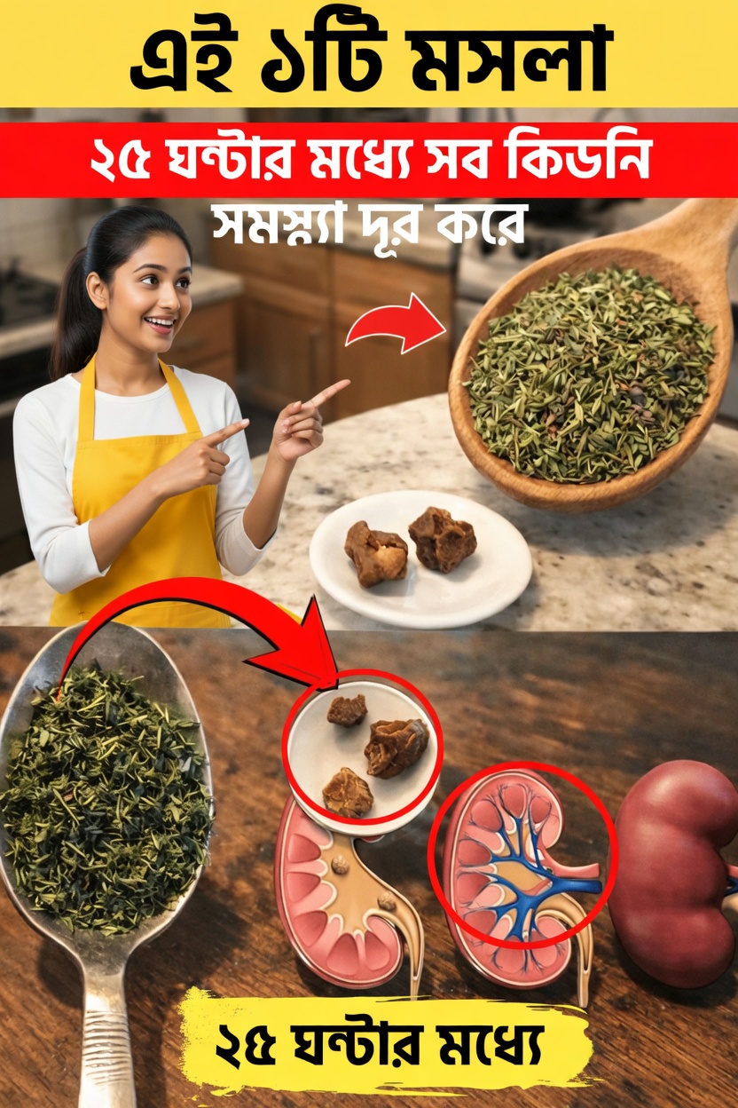 কিডনির কার্যকারিতা ও সুস্থতা সমর্থনে প্রতিদিন ব্যবহার করতে পারেন এমন শীর্ষ ৫টি প্রাকৃতিক মসলা