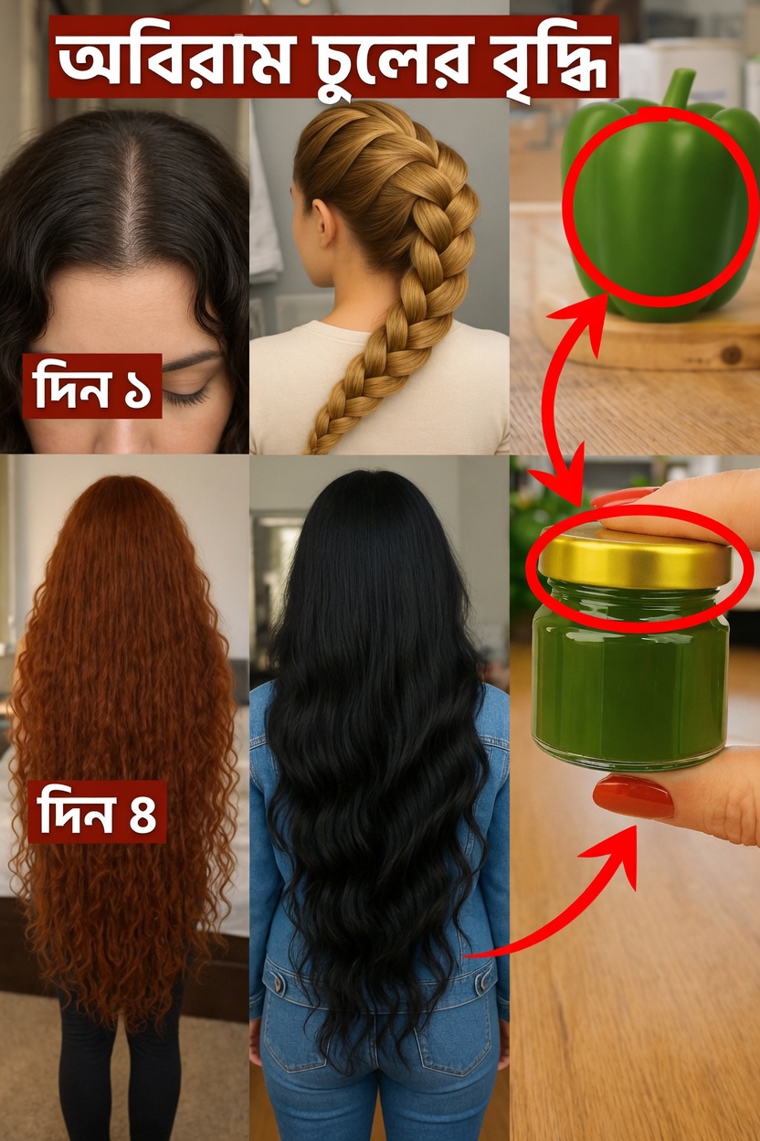 ঘরেই প্রাকৃতিকভাবে আরও স্বাস্থ্যকর চুলের জন্য সবুজ বেল পেপার ব্যবহার করে এই ঐতিহ্যবাহী ভারতীয় চুলের যত্নের গোপন রহস্য আবিষ্কার করুন