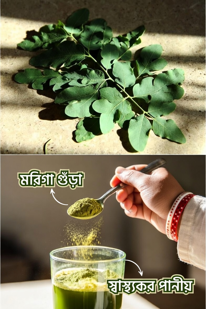 মরিঙ্গা পাতার গুঁড়ার সম্ভাব্য সুস্থতা-উপকারিতা অন্বেষণ: বিজ্ঞান যা নির্দেশ করে