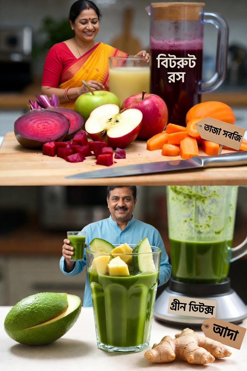 শক্তি, রোগপ্রতিরোধ ক্ষমতা ও স্বাভাবিকভাবে আরামদায়ক ঘুমে সহায়তার জন্য ৬টি সুস্বাদু ঘরে তৈরি জুসের রেসিপি আবিষ্কার করুন