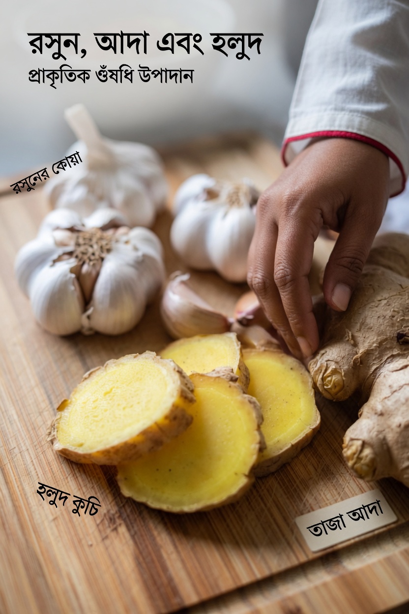 সিনিয়রদের জন্য #১ প্রাকৃতিক অভ্যাস: উন্নত রক্তসঞ্চালন সহায়তার জন্য রসুন ও আদা নিয়ে অনুসন্ধান