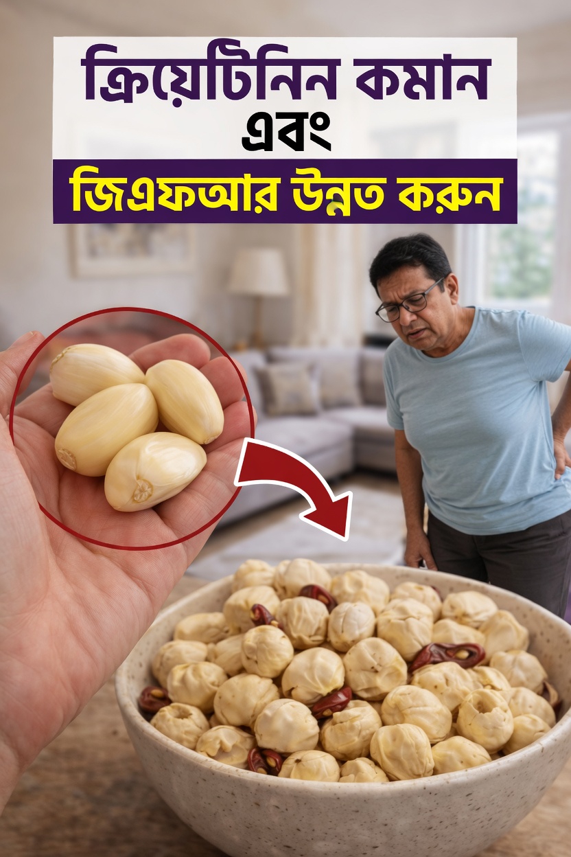 সুস্থ ক্রিয়াটিনিন ও GFR মাত্রা বজায় রাখতে সহায়তা করতে পারে এমন ২টি কিডনি-নিরাপদ খাবার আবিষ্কার করুন