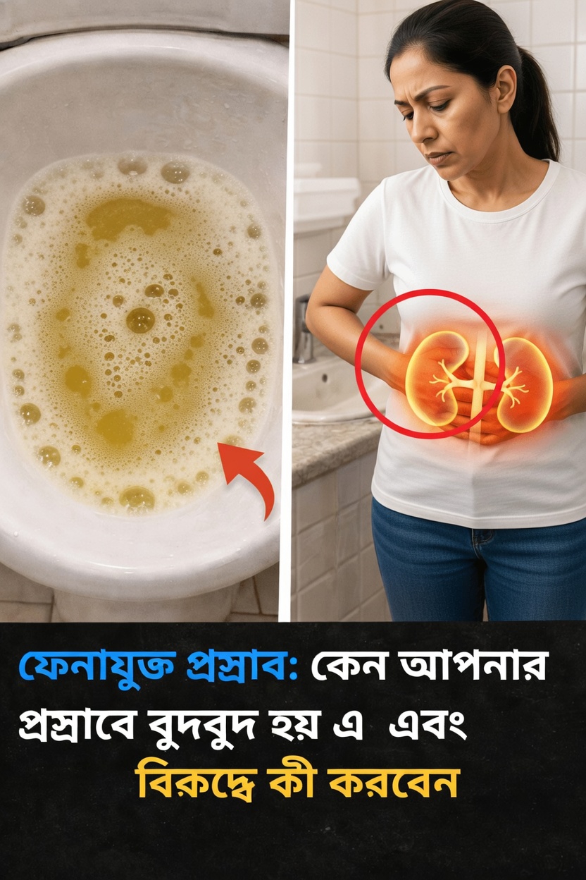 ফেনাযুক্ত মূত্র: আপনার মূত্রে বুদবুদ কেন দেখা যায় এবং এ নিয়ে আপনি কী করতে পারেন