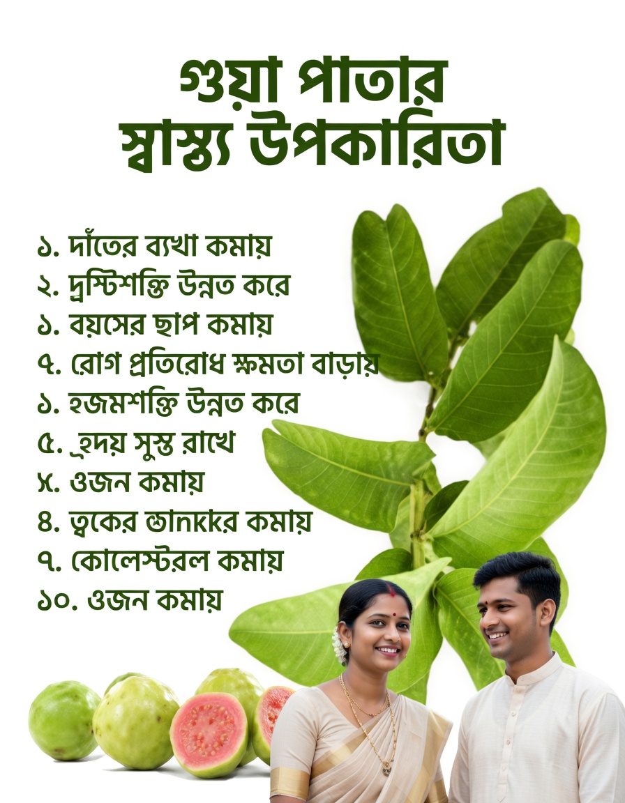 ভাল মুখের যত্নের অভ্যাসের জন্য পেয়ারা পাতার ব্যবহার আবিষ্কারের সহজ উপায়গুলো