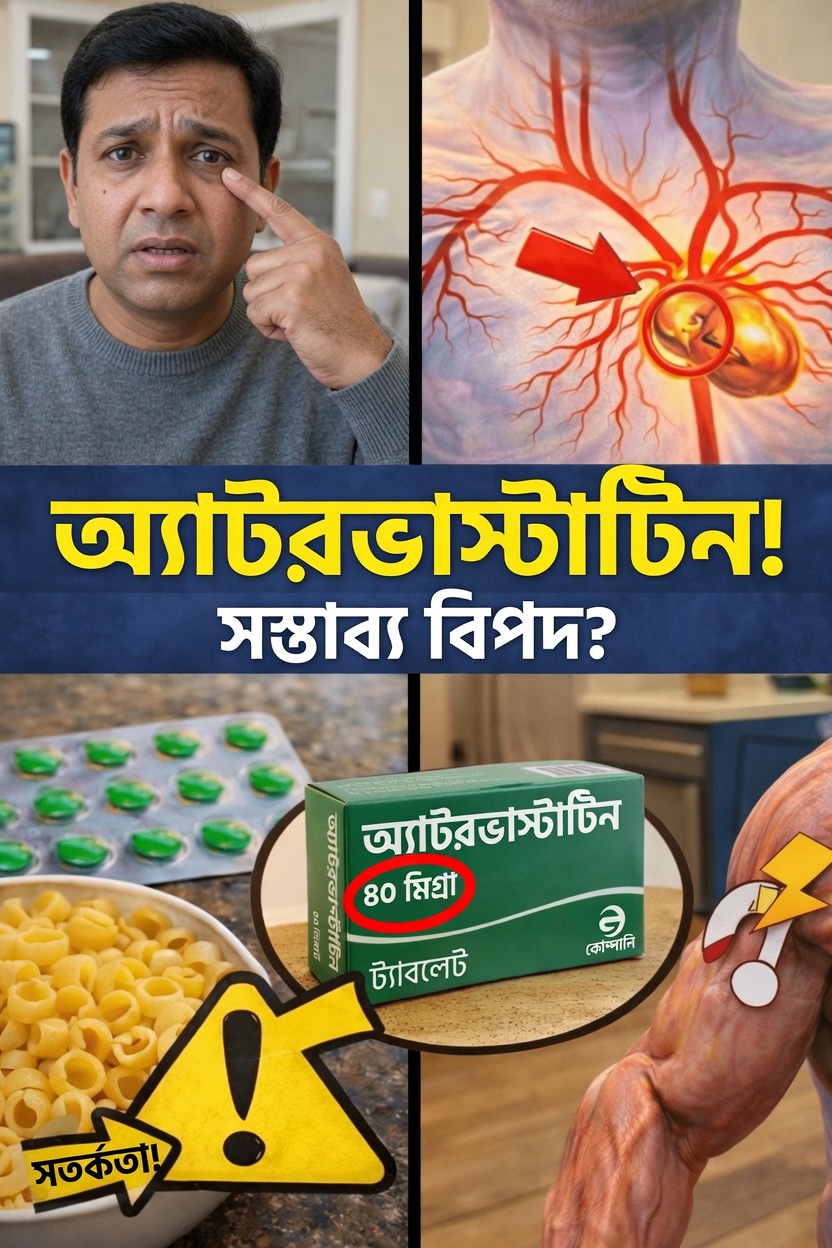 অ্যাটোরভাস্টাটিনের পার্শ্বপ্রতিক্রিয়া: এই সাধারণ কোলেস্টেরল কমানোর ওষুধটি নেওয়ার আগে যা জানা দরকার