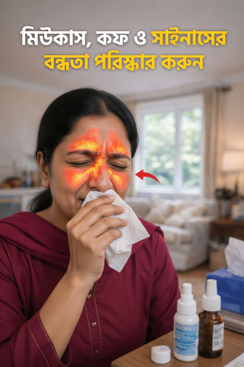 শ্লেষ্মা জমে শ্বাস নিতে কষ্ট হচ্ছে? একটি সহজ দৈনন্দিন অভ্যাস, যা আপনার উপেক্ষা করা উচিত নয়