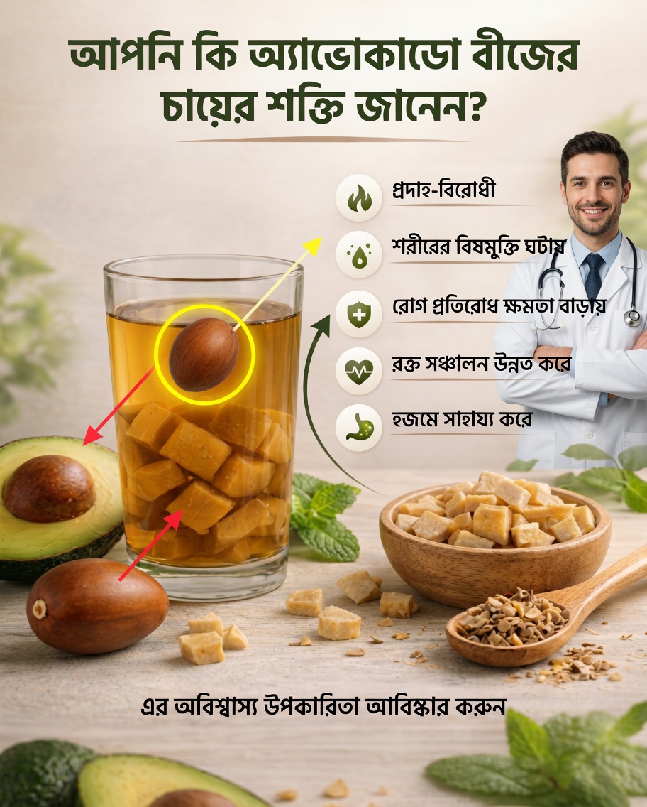 অ্যাভোকাডোর বিচি: শক্তিশালী প্রাকৃতিক প্রতিকার যা আপনার শরীরকে পরিশুদ্ধ করে এবং আপনার স্বাস্থ্যকে শক্তিশালী করে
