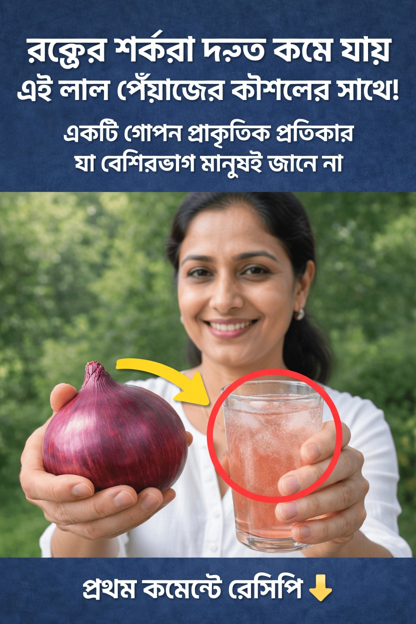 লাল পেঁয়াজ ও রক্তে শর্করা: প্রতিদিনের সুস্থতার জন্য একটি সহজ রান্নাঘরের উপকরণ নিয়ে অনুসন্ধান