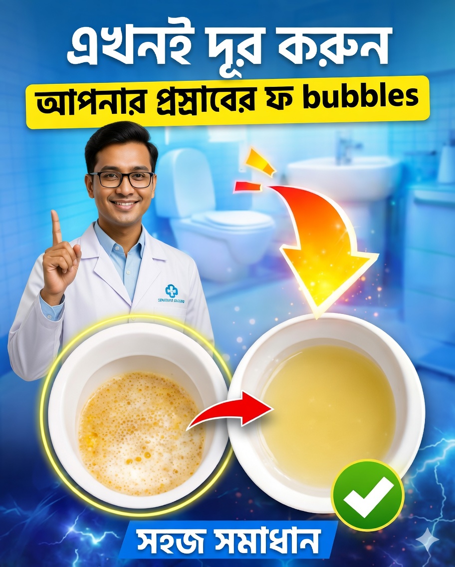 প্রস্রাবে ফেনা: কখন এটি স্বাভাবিক, আর কখন এটি কিডনির সমস্যার সংকেত হতে পারে?