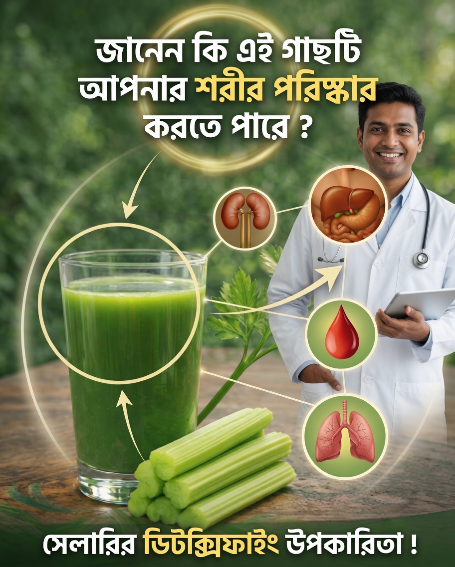 🌿 সেলারি খাওয়ার ১৫টি শক্তিশালী কারণ এবং প্রাকৃতিকভাবে আপনার স্বাস্থ্যের উন্নতি করুন