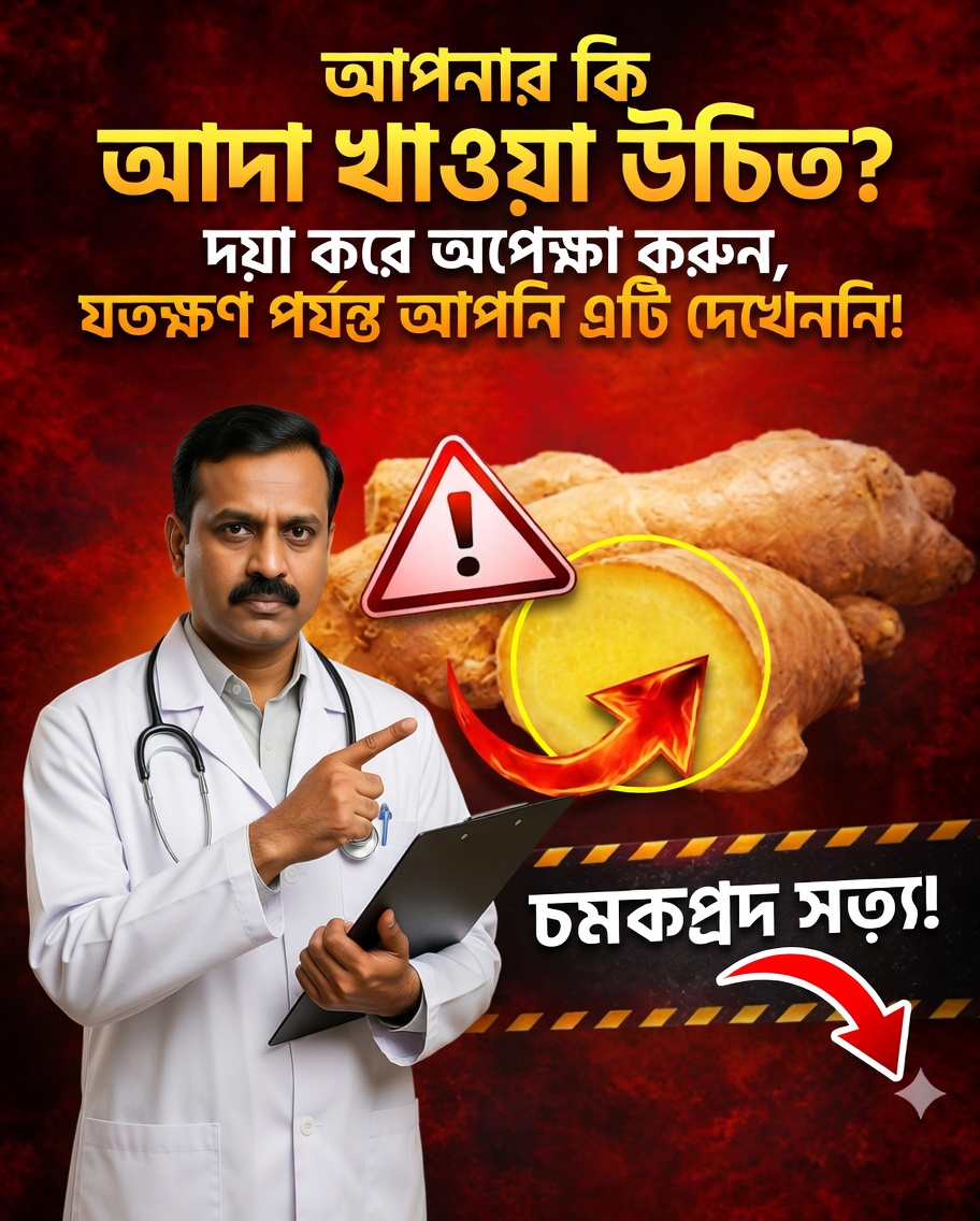 আদা কি সত্যিই স্বাস্থ্যের জন্য একটি সুপারফুড? উপকারিতা, ঝুঁকি ও সঠিকভাবে খাওয়ার পরামর্শ 🌿