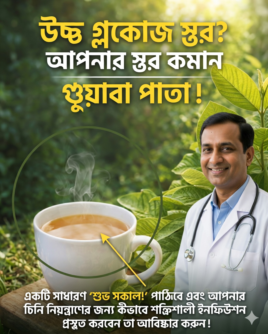 🍵 পেয়ারা পাতার ভেষজ চা: এই প্রাকৃতিক পানীয়ের উপকারিতা, গুণাগুণ ও প্রস্তুত প্রণালী