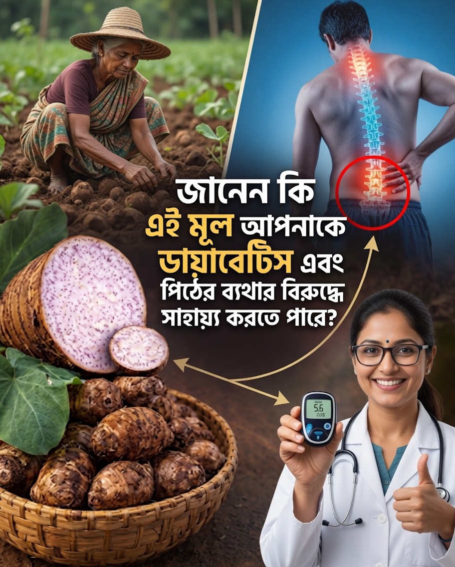 🌿 তারো মূল: সেই প্রাচীন সুপারফুড যা আবার ফিরে এসে আপনার স্বাস্থ্য বদলে দিচ্ছে