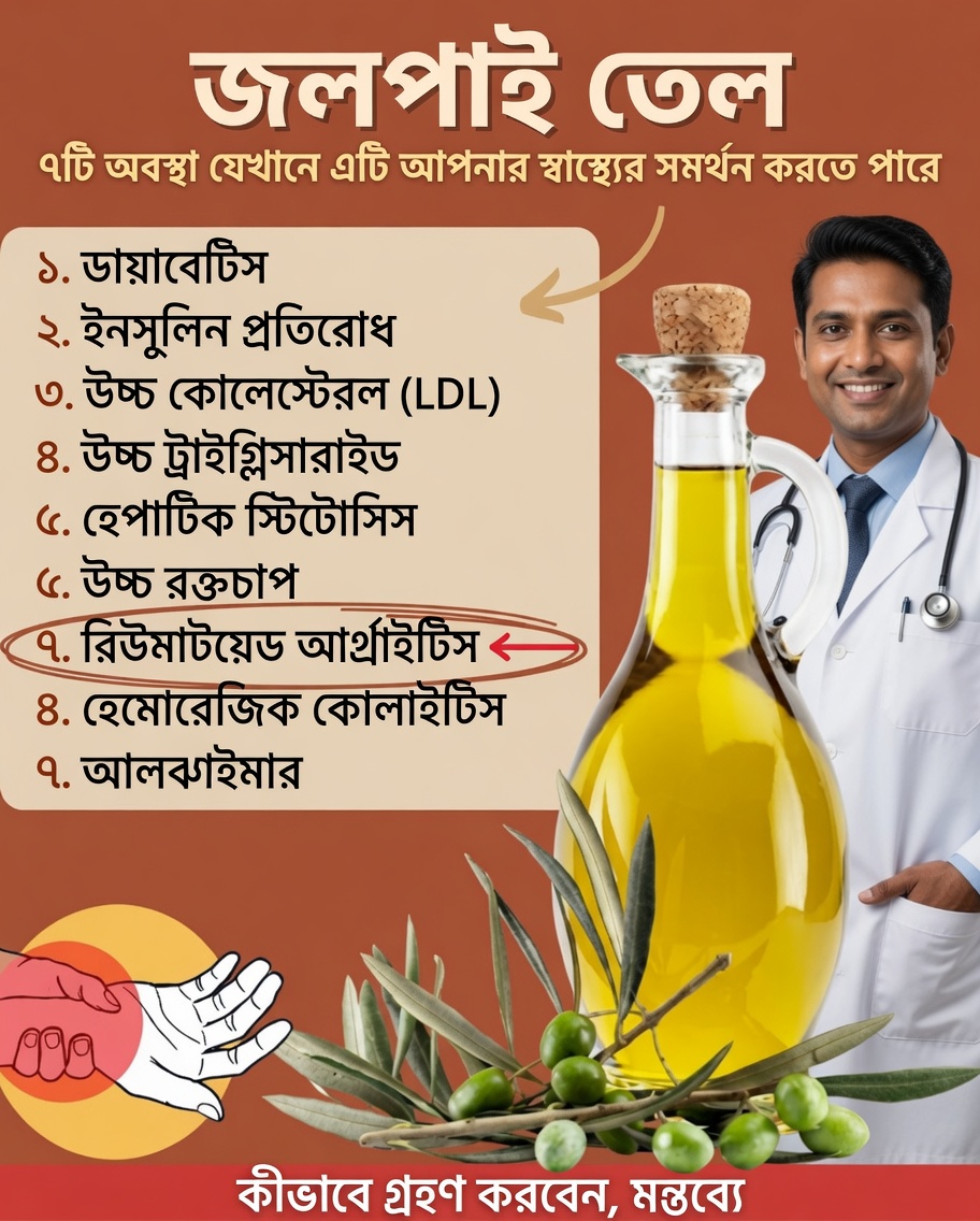 রক্তসঞ্চালনের জন্য অলিভ তেল ও লেবু: উপকারিতা, ব্যবহারের পদ্ধতি এবং বিজ্ঞানের মতামত