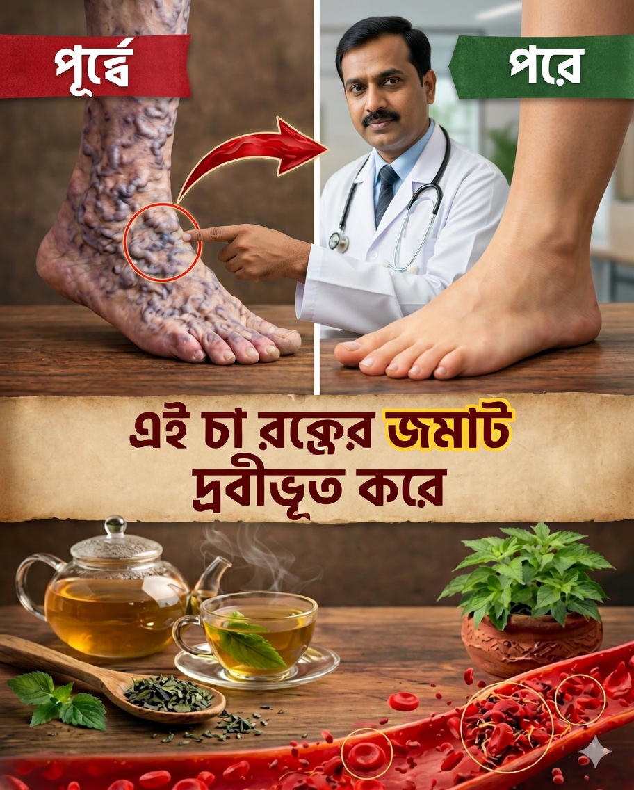 🌿 পায়ের রক্তসঞ্চালন উন্নত করতে প্রাকৃতিক উদ্ভিদ