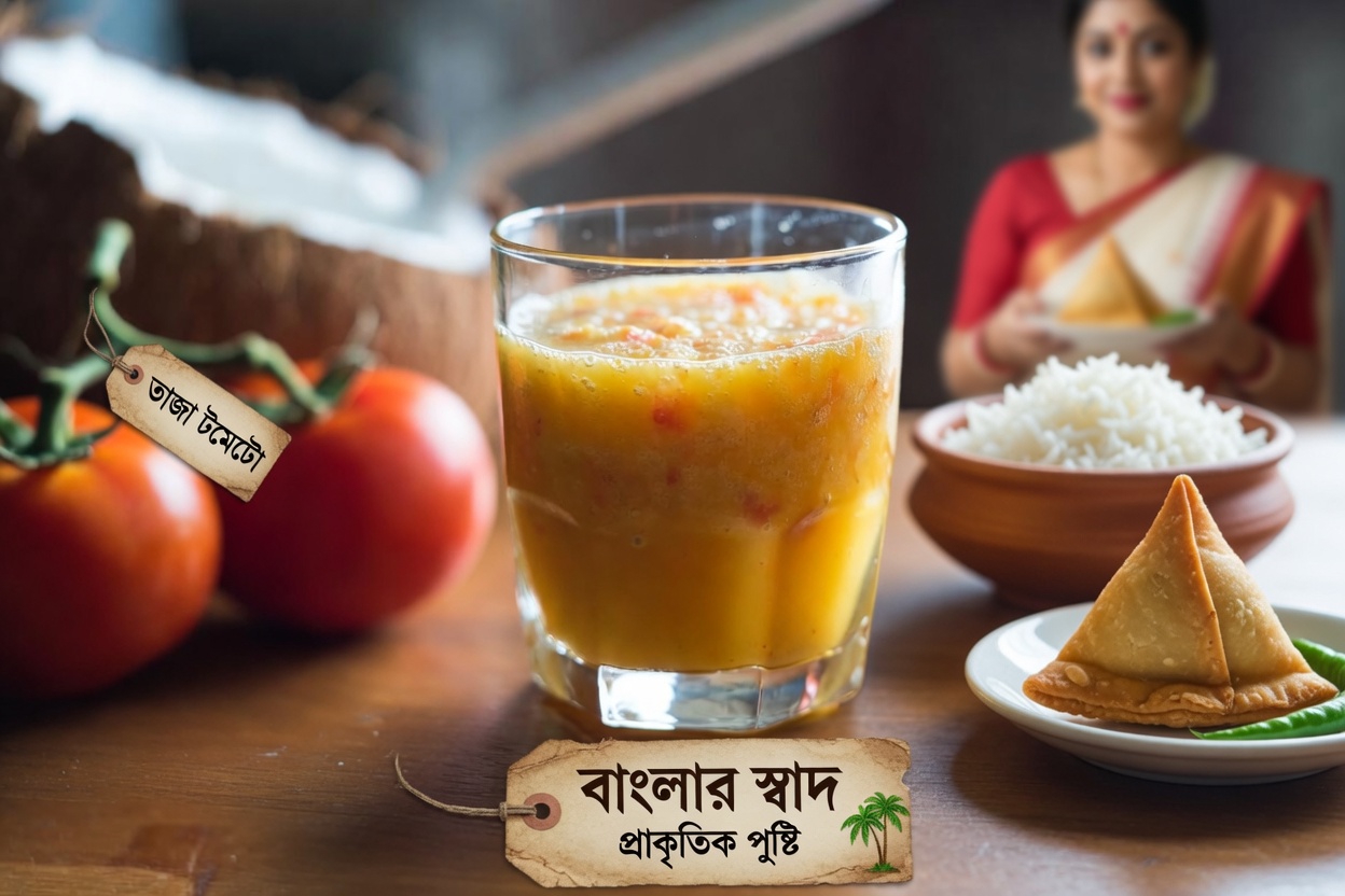 আপনার কিডনিকে সজীবতা দিন: মূত্রস্বাস্থ্যের জন্য সহজ টমেটো ও ডাবের পানির পানীয়