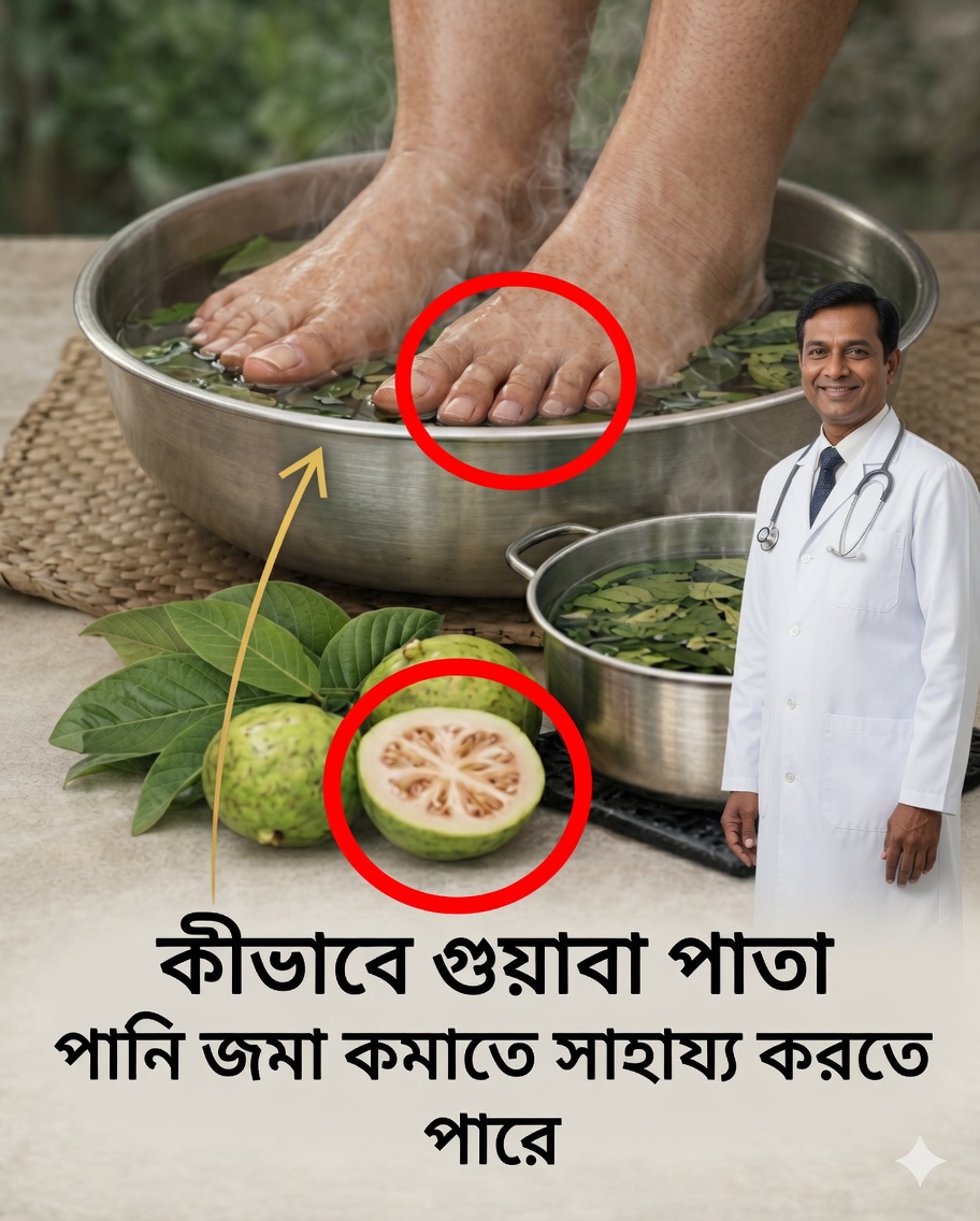 জলধারণের বিরুদ্ধে পেয়ারার পাতা: প্রাকৃতিক প্রতিকার যা ক্রমেই বেশি মানুষ গ্রহণ করছে 🌿