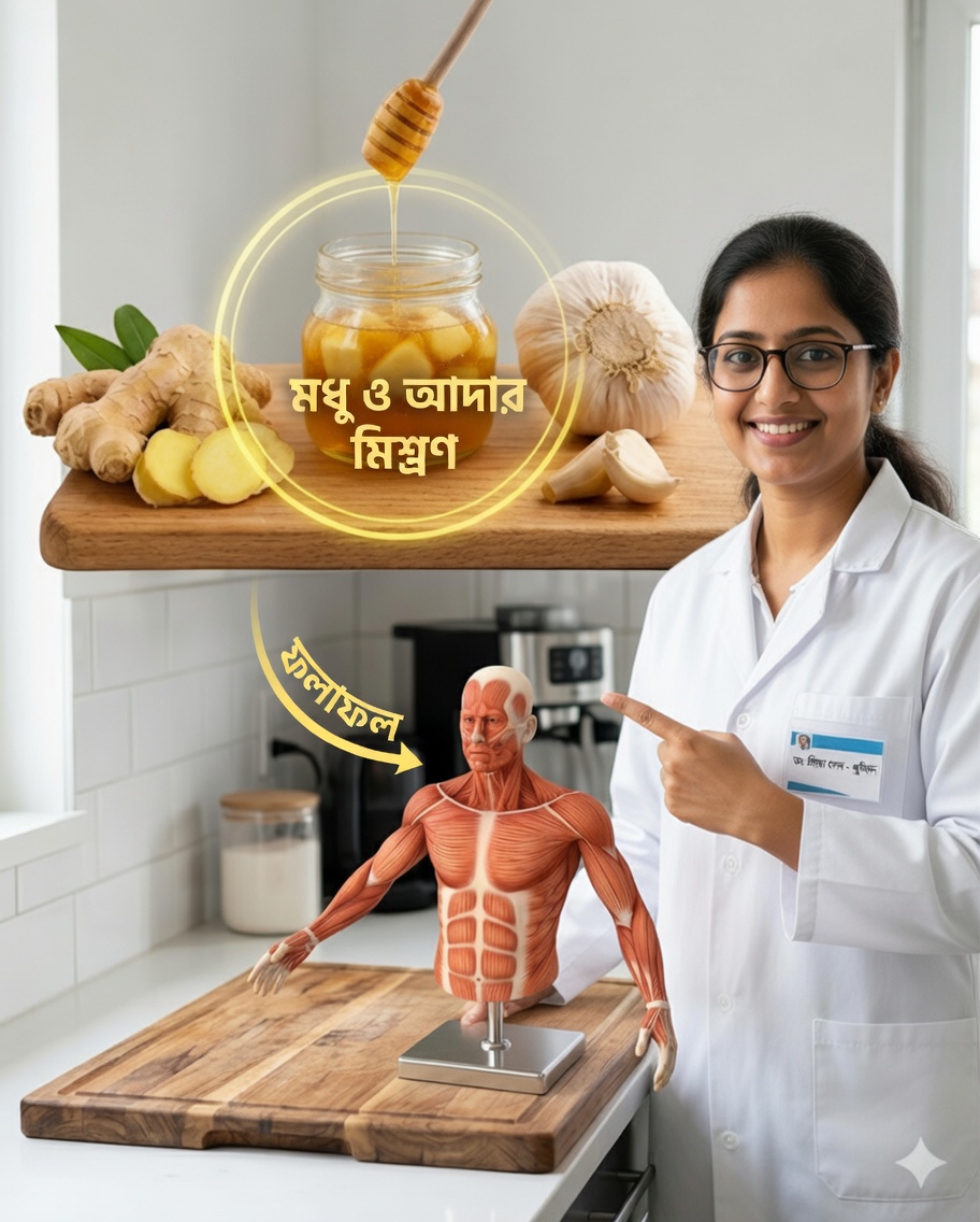 🌿 আদা, লবঙ্গ ও মধু: আশ্চর্যজনক উপকারিতাসম্পন্ন শক্তিশালী প্রাকৃতিক প্রতিকার