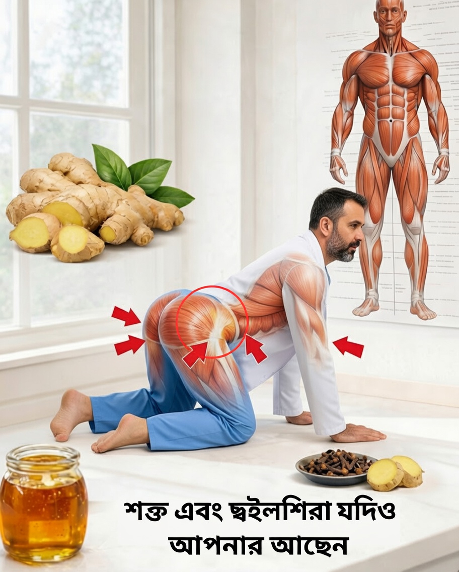 🌿 “সোনালি ত্রয়ী”: আদা, লবঙ্গ ও মধু — বহুগুণে ভরপুর এক শক্তিশালী প্রাকৃতিক প্রতিকার