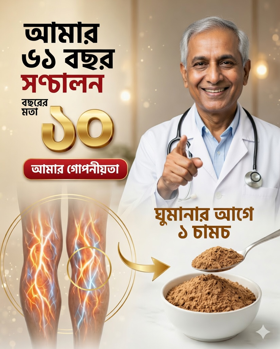 🌙 বয়স্করা: ভালোভাবে বিশ্রাম নিতে এবং স্বাস্থ্যকে সহায়তা করতে ঘুমানোর আগে এটি খান