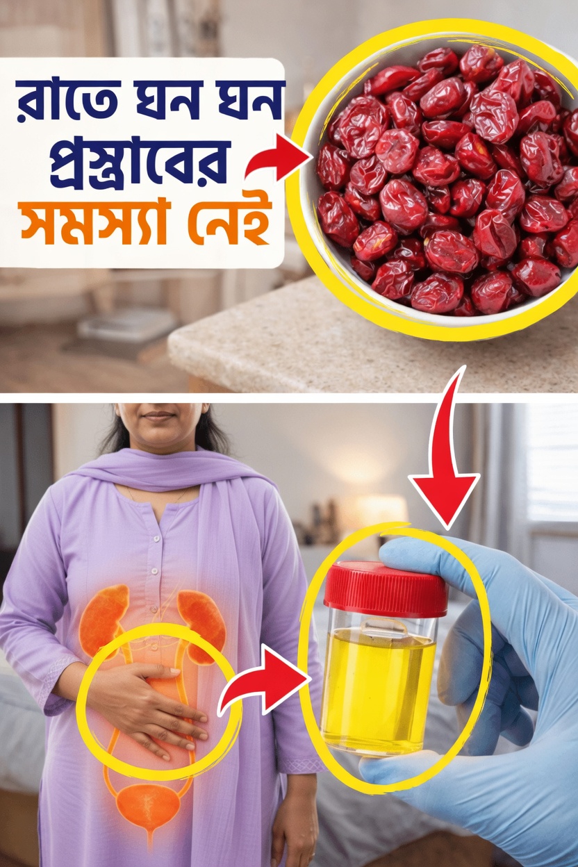 স্বাস্থ্যকর রাতের প্রস্রাবের অভ্যাসে সহায়তা করতে ঘুমানোর আগে প্রবীণরা খেতে পারেন এমন ৩টি শুকনো ফল
