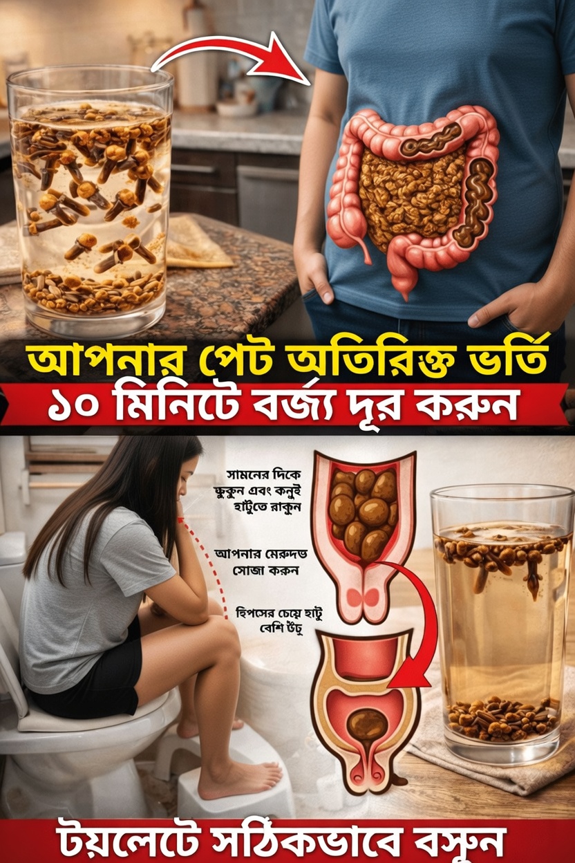 কীভাবে উষ্ণ লবঙ্গ পানীয় এবং টয়লেটে সঠিকভাবে বসার ভঙ্গি আপনার হজমের সুস্থতাকে সমর্থন করতে পারে