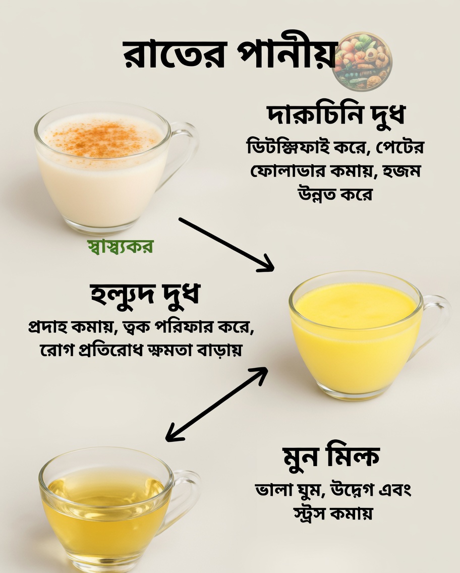 স্বাস্থ্যকর ক্রিয়েটিনিনের মাত্রা ও কিডনির সুস্থতা বজায় রাখতে ঘুমানোর আগে পান করতে পারেন এমন ১১টি আরামদায়ক শোবার-পূর্ব পানীয়