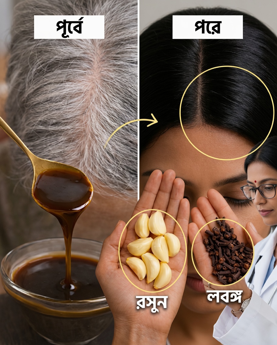 🧄🌿 রসুন ও লবঙ্গের প্রাকৃতিক প্রতিকার: প্রাকৃতিকভাবে আপনার চুল মজবুত করুন