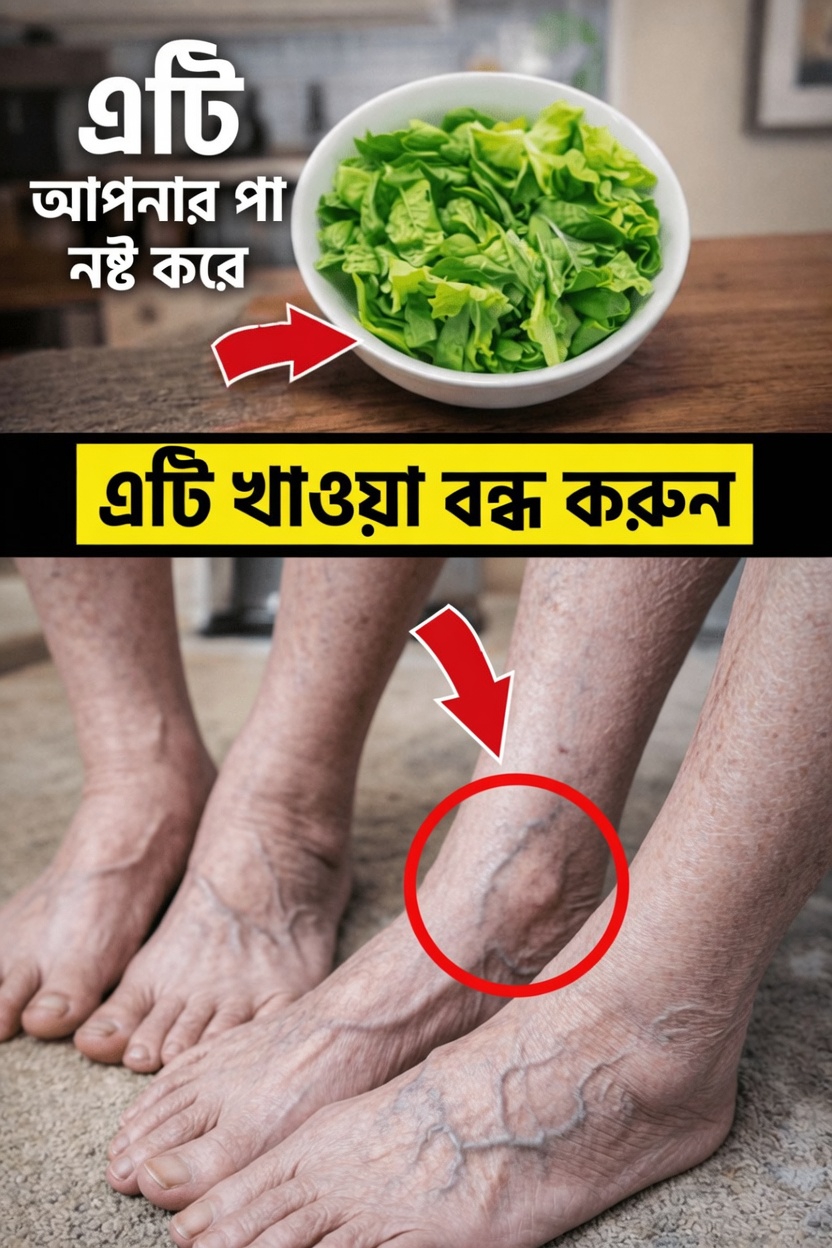 ১৫টি খাবার যা বয়স্কদের জানা উচিত যে তাদের পায়ে অবশভাব ও ঝিনঝিন অনুভূতি সৃষ্টি করতে পারে