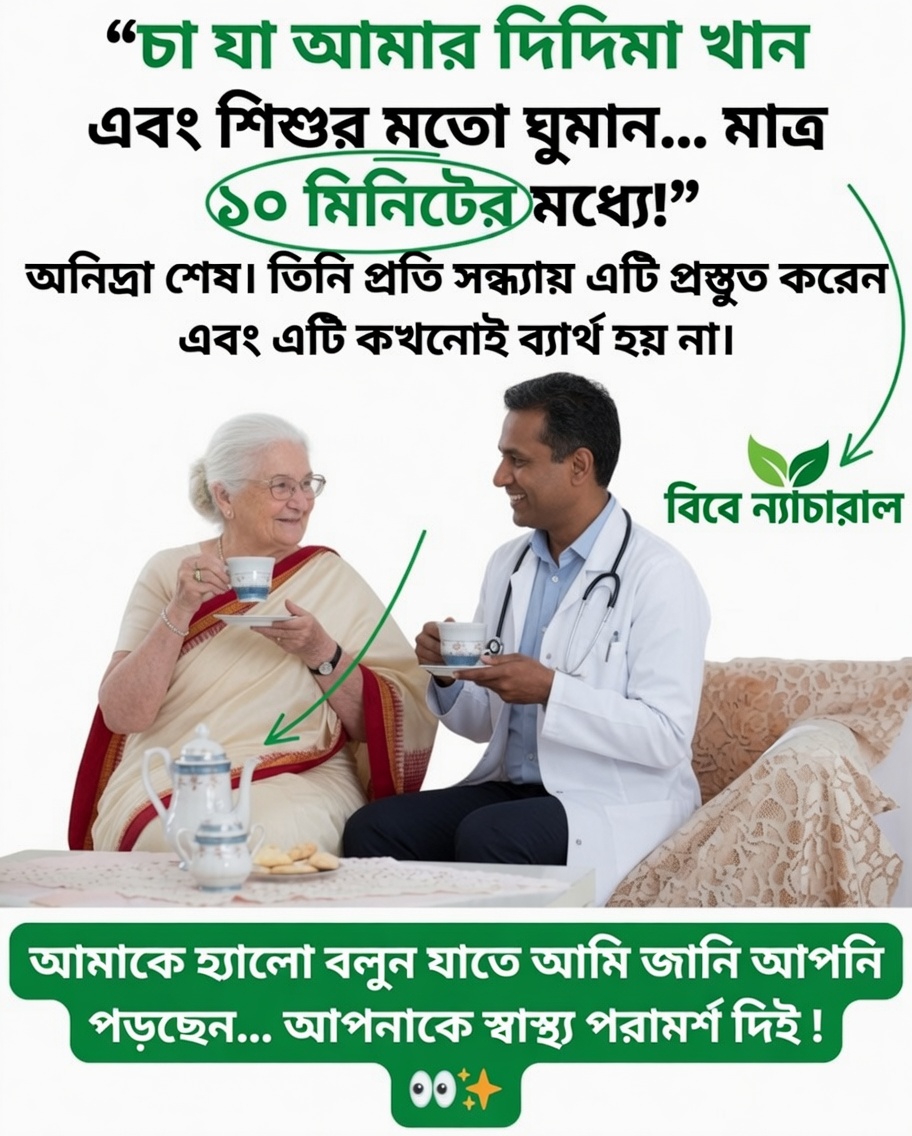 আবিষ্কার করুন সেই প্রাকৃতিক ভেষজ চা, যা আমার দাদীর রাতগুলো বদলে দিয়েছে